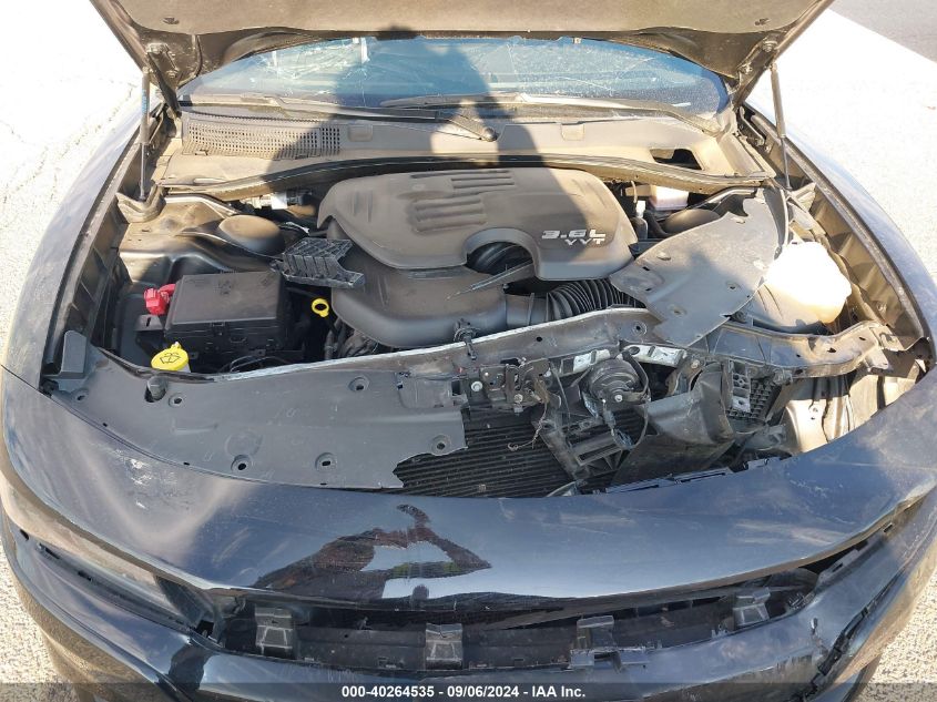 VIN 2C3CDXBG4NH227476 2022 DODGE CHARGER SXT RWD