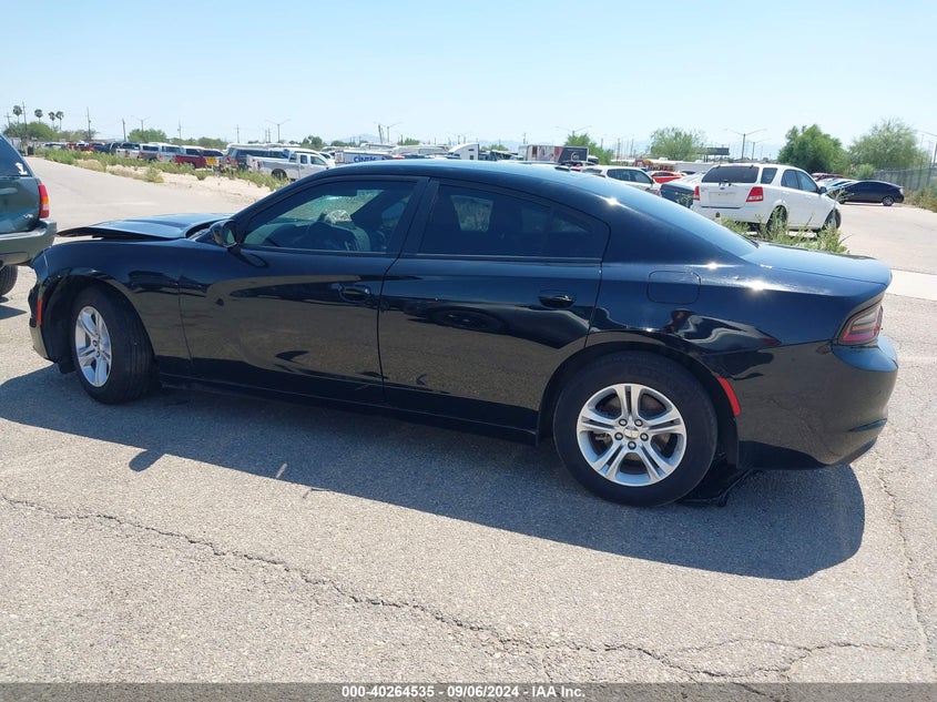 VIN 2C3CDXBG4NH227476 2022 DODGE CHARGER SXT RWD