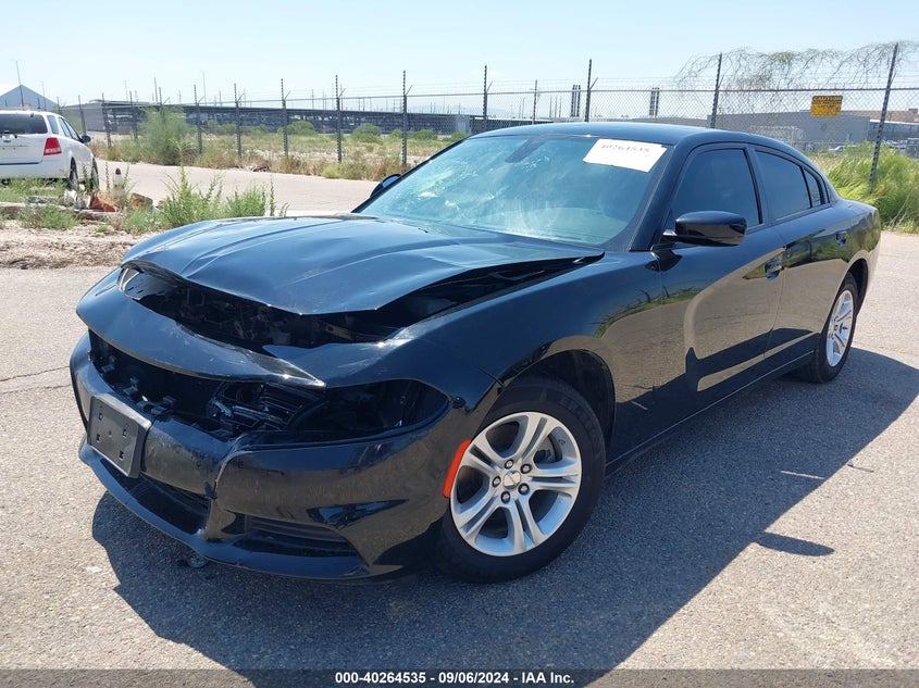 VIN 2C3CDXBG4NH227476 2022 DODGE CHARGER SXT RWD
