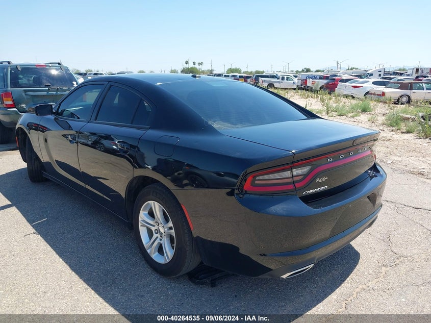 VIN 2C3CDXBG4NH227476 2022 DODGE CHARGER SXT RWD