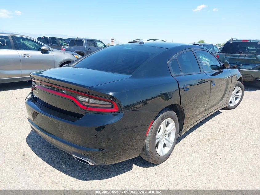 VIN 2C3CDXBG4NH227476 2022 DODGE CHARGER SXT RWD