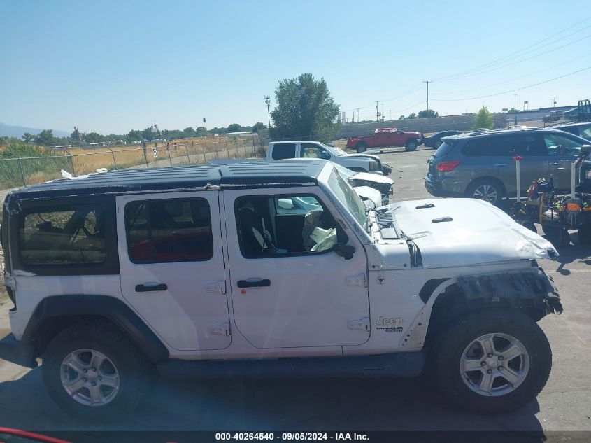 2019 Jeep Wrangler Unlimited Sport S 4X4 VIN: 1C4HJXDN8KW668563 Lot: 40264540