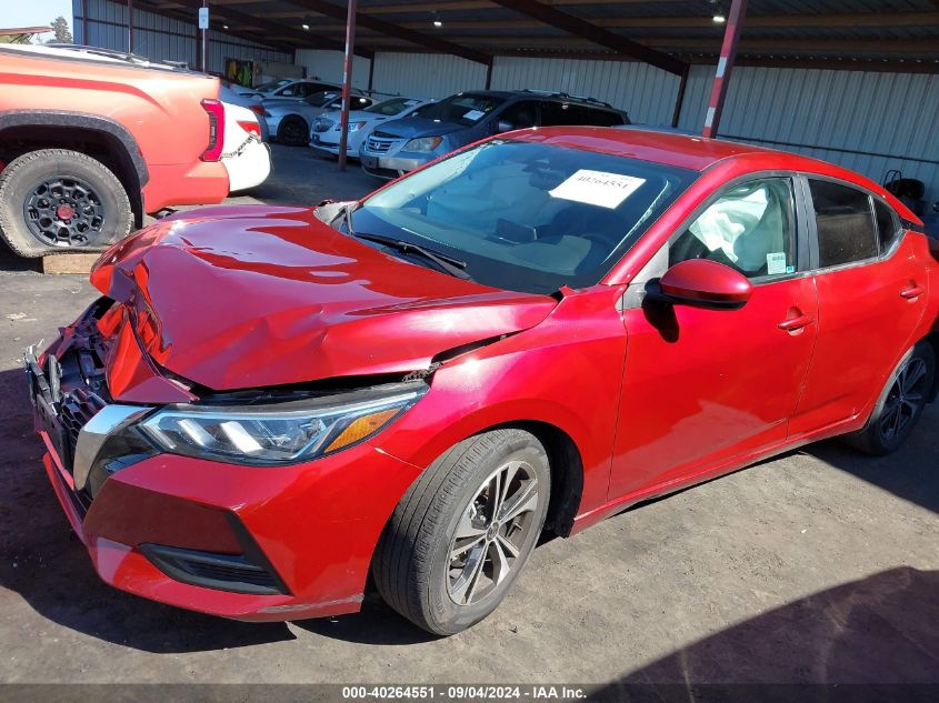 2021 Nissan Sentra Sv Xtronic Cvt VIN: 3N1AB8CV4MY310218 Lot: 40264551