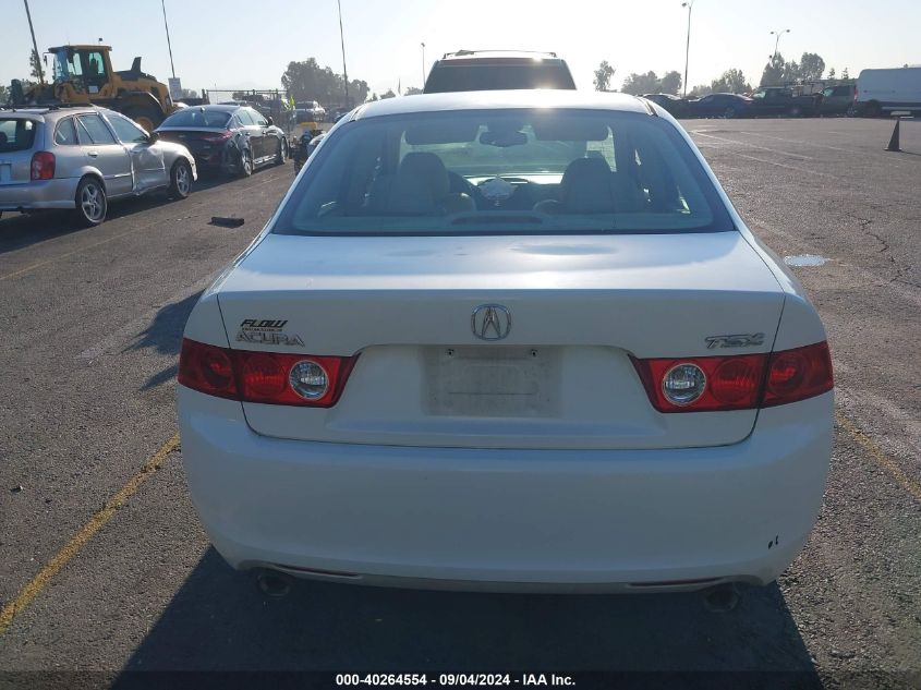 2004 Acura Tsx VIN: JH4CL96844C045581 Lot: 40264554