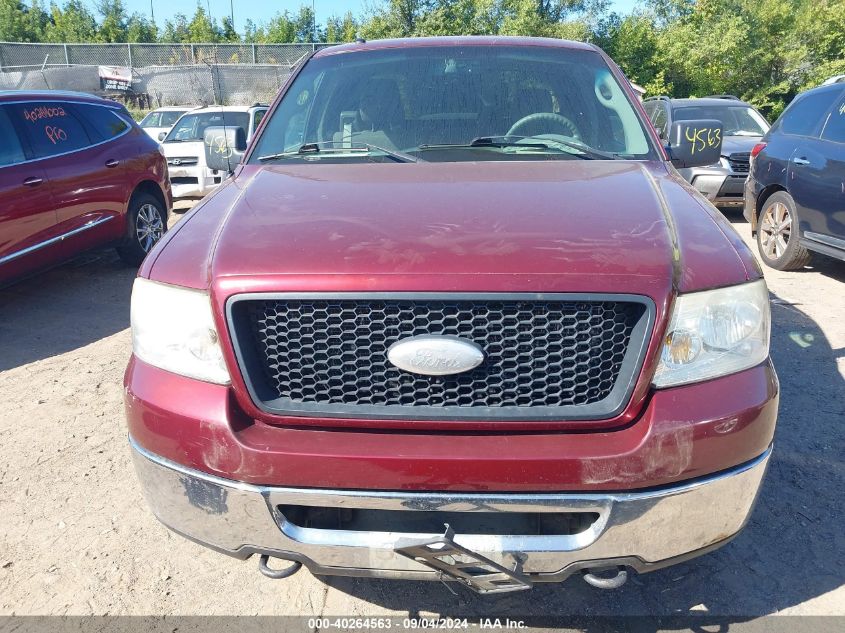 2006 Ford F-150 Fx4/Lariat/Xl/Xlt VIN: 1FTPX14576FA24873 Lot: 40264563