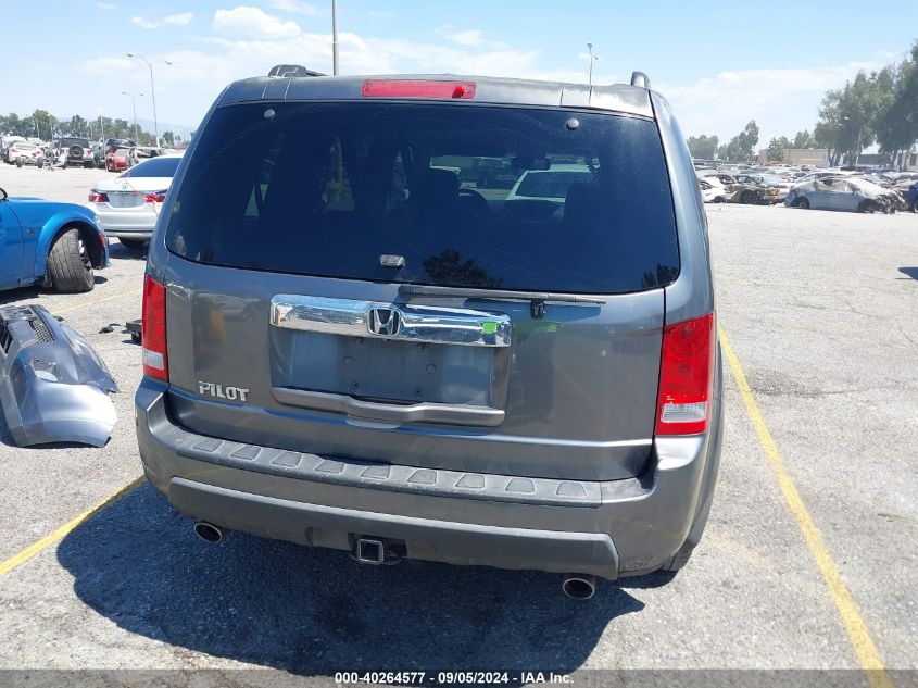 2010 Honda Pilot Ex-L VIN: 5FNYF3H59AB005476 Lot: 40264577