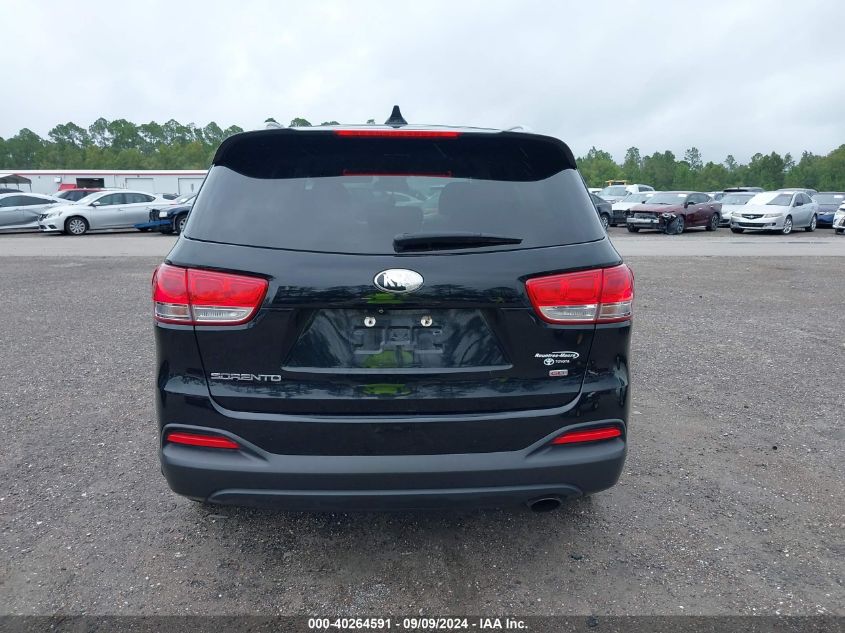 2018 Kia Sorento 2.4L Lx VIN: 5XYPD4A36JG408217 Lot: 40264591