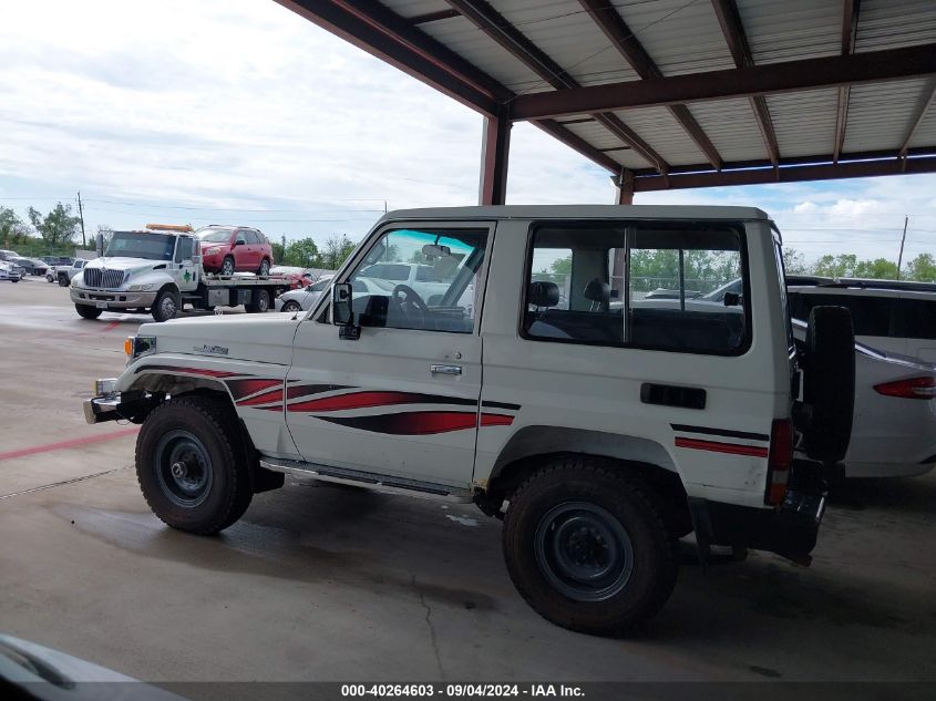 1989 Toyota Fj Cruiser VIN: FJ700010218 Lot: 40264603