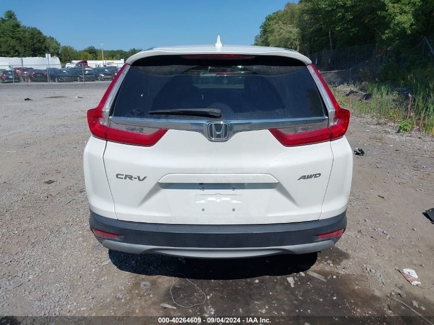 2019 Honda Cr-V Ex VIN: 2HKRW2H52KH618590 Lot: 40264609