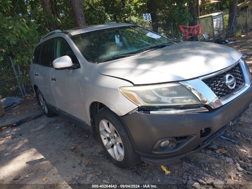 2014 Nissan Pathfinder Sl VIN: 5N1AR2MN9EC684124 Lot: 40264643