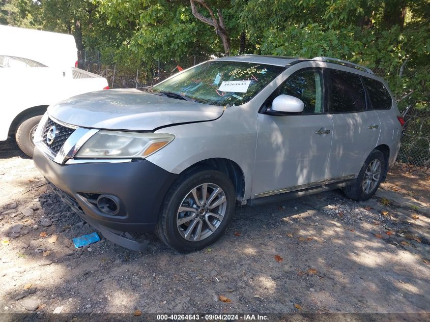 2014 Nissan Pathfinder Sl VIN: 5N1AR2MN9EC684124 Lot: 40264643