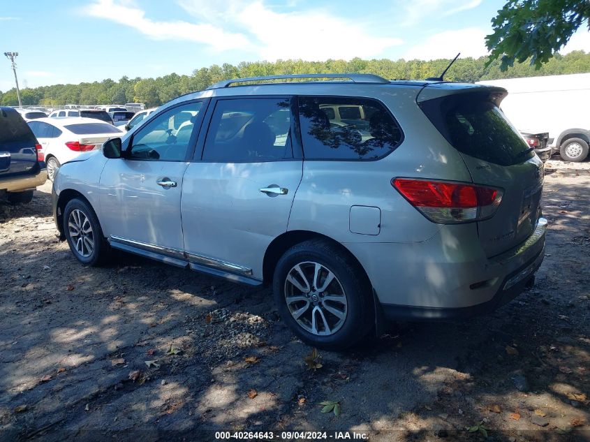 2014 Nissan Pathfinder Sl VIN: 5N1AR2MN9EC684124 Lot: 40264643