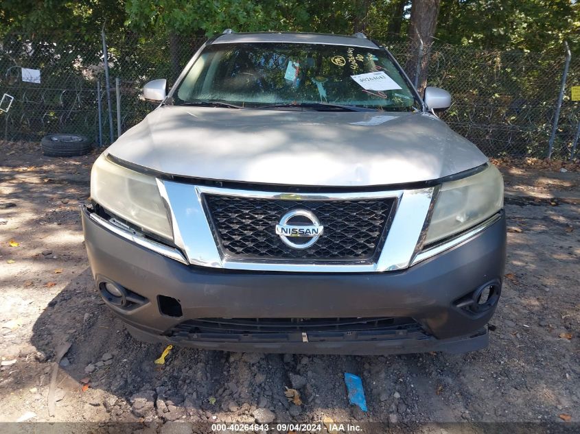 2014 Nissan Pathfinder Sl VIN: 5N1AR2MN9EC684124 Lot: 40264643