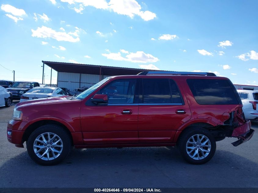 2016 Ford Expedition Limited VIN: 1FMJU1KT8GEF22552 Lot: 40264646