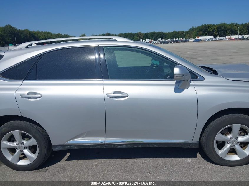 2013 Lexus Rx 350 VIN: 2T2BK1BA7DC158373 Lot: 40264670