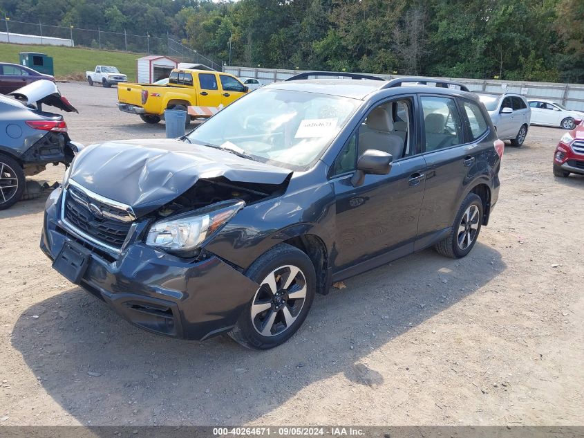 2017 Subaru Forester 2.5I VIN: JF2SJABC7HH542150 Lot: 40264671