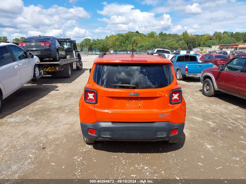 2017 Jeep Renegade Sport Fwd VIN: ZACCJAAB5HPF18868 Lot: 40264672