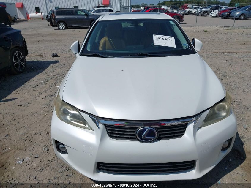 2012 Lexus Ct 200H 200 VIN: JTHKD5BH9C2115071 Lot: 40264675