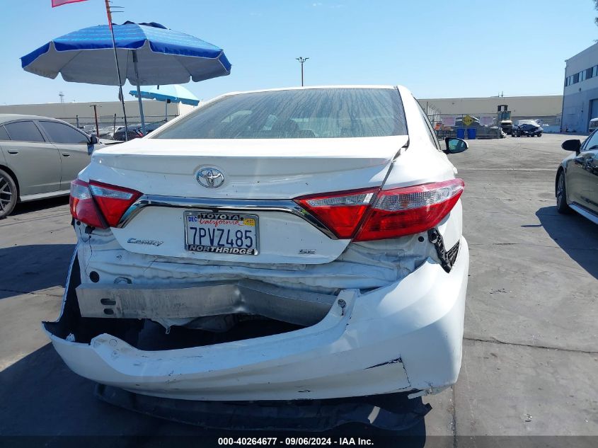 2016 Toyota Camry Se VIN: 4T1BF1FK3GU151421 Lot: 40264677