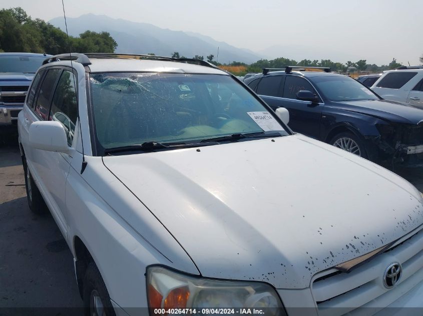 2005 Toyota Highlander Limited VIN: JTEGP21A650071025 Lot: 40264714