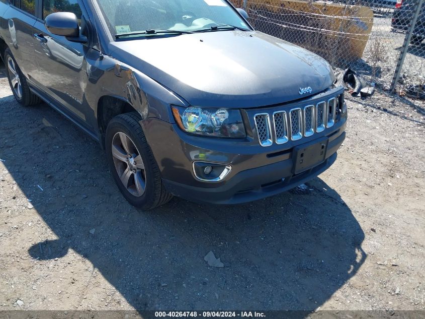 2017 Jeep Compass High Altitude 4X4 VIN: 1C4NJDEB2HD176136 Lot: 40264748