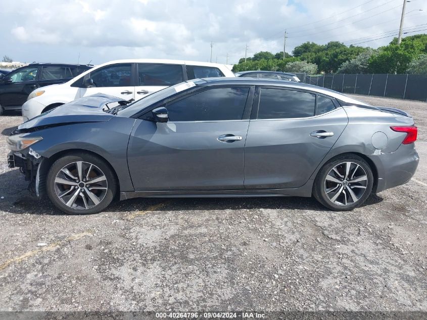 2017 Nissan Maxima 3.5S/Sv/Sl/Sr/Plat VIN: 1N4AA6APXHC391805 Lot: 40264796