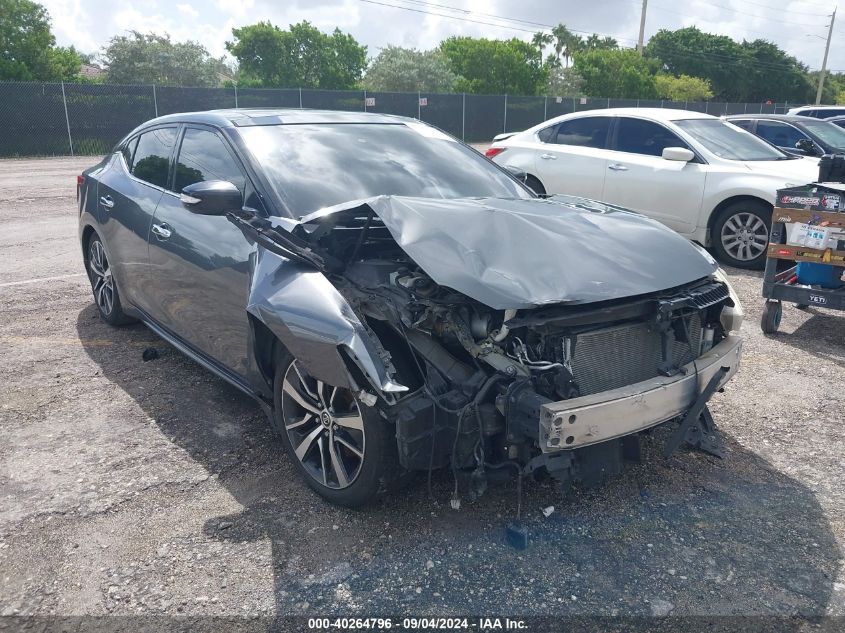 2017 Nissan Maxima 3.5S/Sv/Sl/Sr/Plat VIN: 1N4AA6APXHC391805 Lot: 40264796