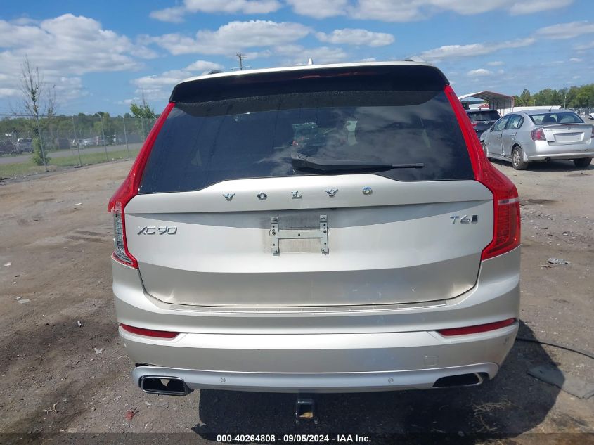 YV4A22PK0H1119302 2017 Volvo Xc90 T6