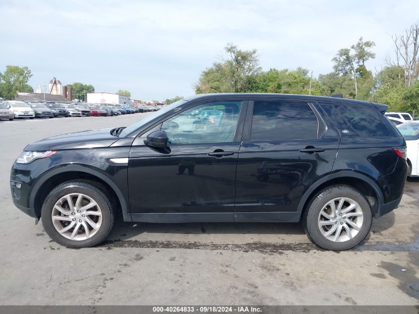 2017 Land Rover Discovery Sport Hse VIN: SALCR2BG8HH652198 Lot: 40264833