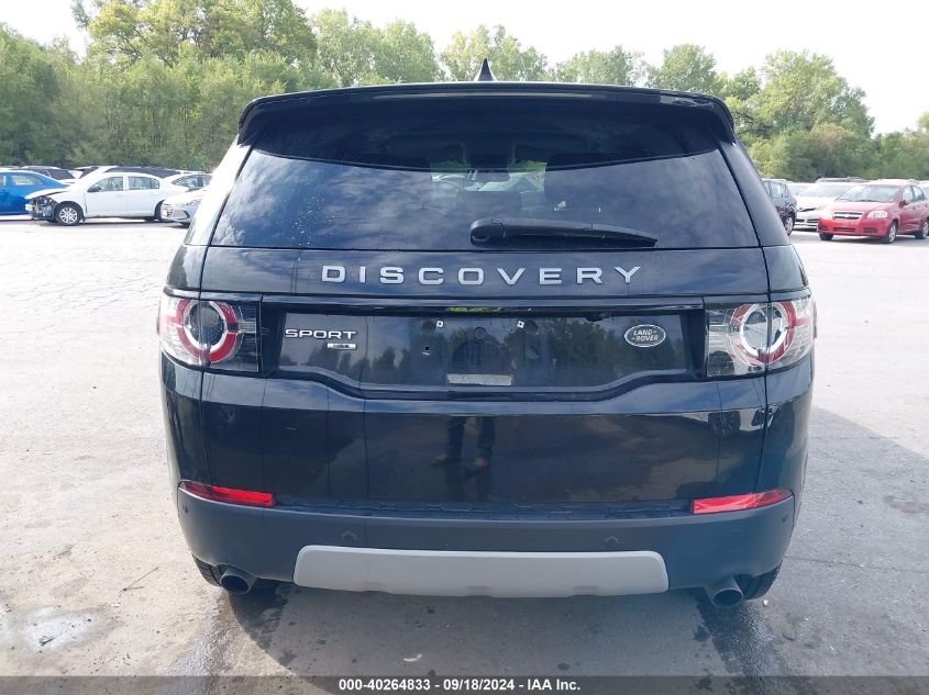 2017 Land Rover Discovery Sport Hse VIN: SALCR2BG8HH652198 Lot: 40264833