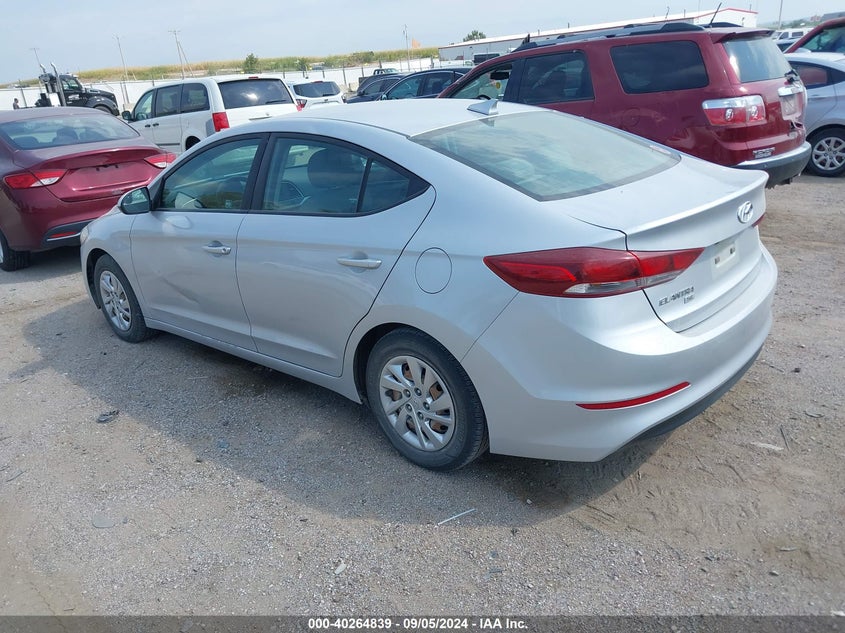 2017 HYUNDAI ELANTRA SE - KMHD74LF4HU401989