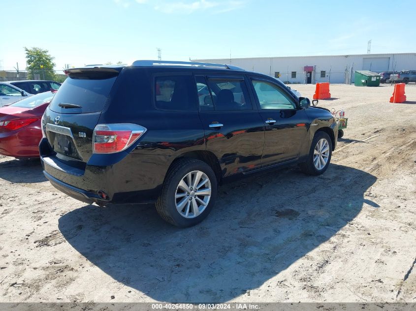 2009 Toyota Highlander Hybrid VIN: JTEEW41A692037005 Lot: 40264850