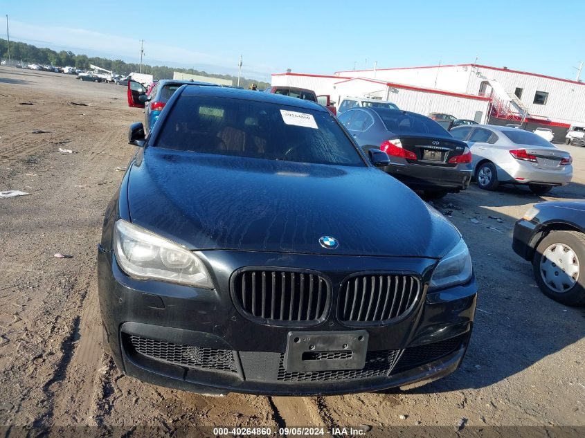 2013 BMW 750 Lxi VIN: WBAYF8C58DD139893 Lot: 40264860