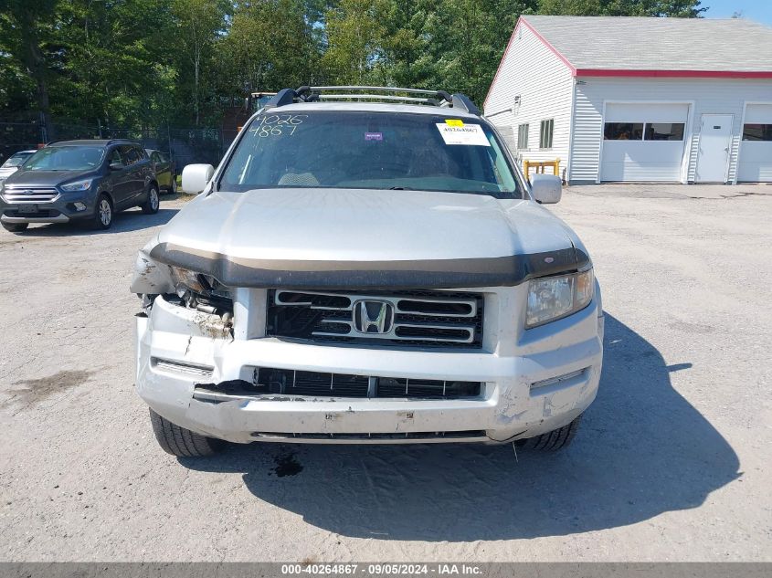 2006 Honda Ridgeline Rtl VIN: 2HJYK16566H500332 Lot: 40264867