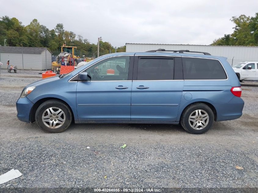 2006 Honda Odyssey Ex-L VIN: 5FNRL38726B041242 Lot: 40264885