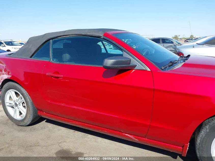 2013 FORD MUSTANG V6 - 1ZVBP8EM0D5249936