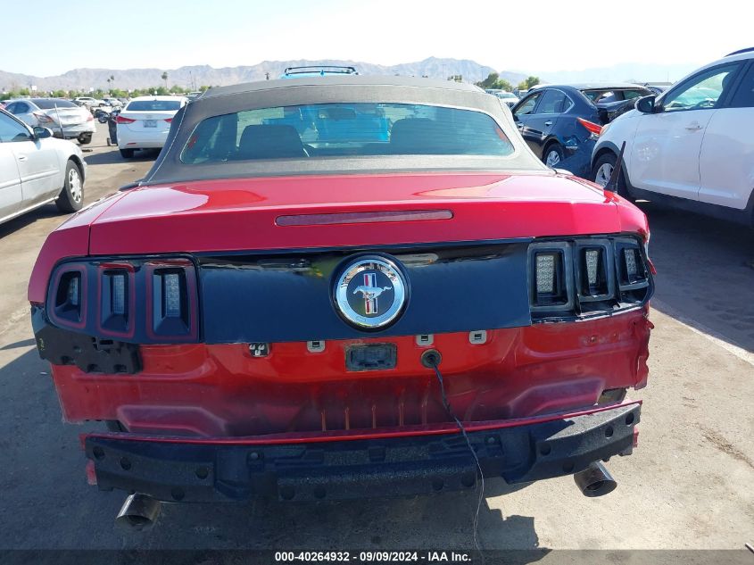 2013 FORD MUSTANG V6 - 1ZVBP8EM0D5249936