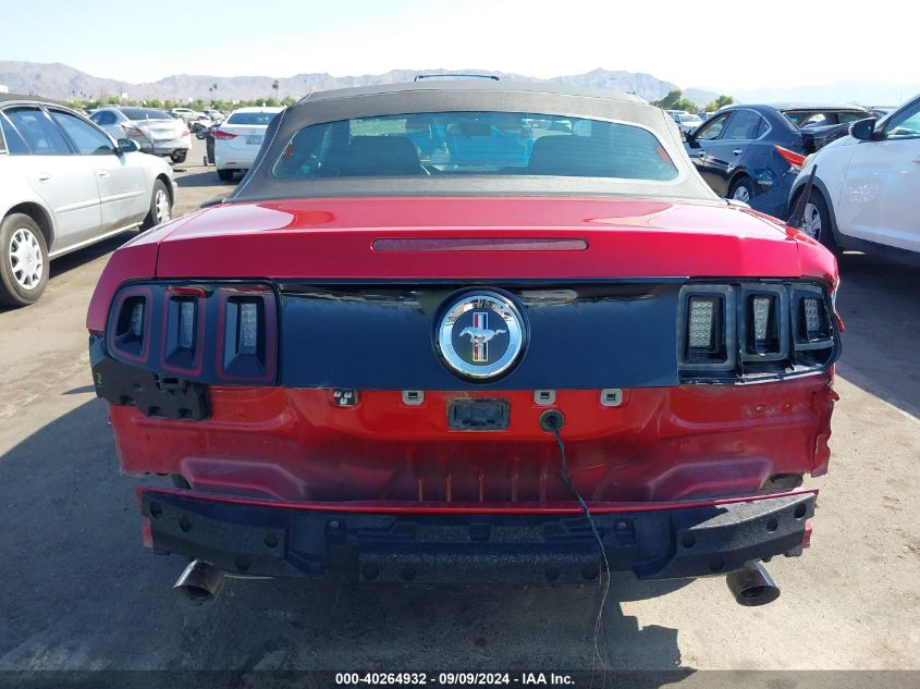 2013 Ford Mustang V6 VIN: 1ZVBP8EM0D5249936 Lot: 40264932