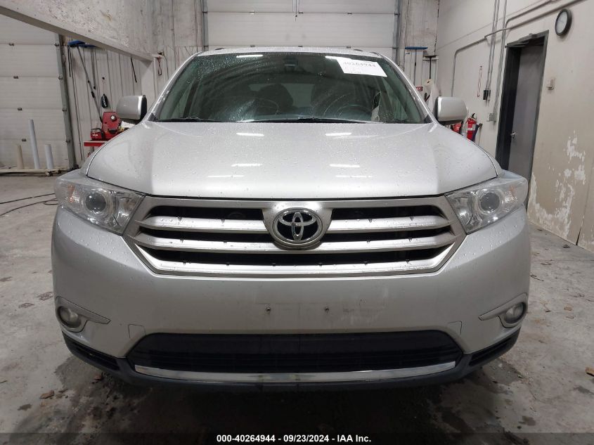 2012 Toyota Highlander Se VIN: 5TDBK3EH9CS146367 Lot: 40264944