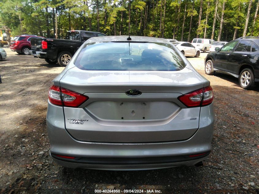 2014 Ford Fusion Se VIN: 3FA6P0H72ER396789 Lot: 40264950