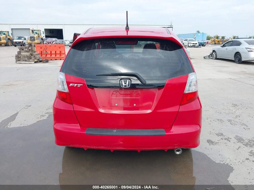 2013 Honda Fit Sport VIN: JHMGE8H68DC078780 Lot: 40265001