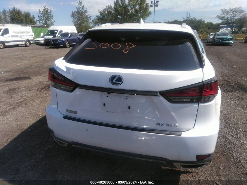 2020 Lexus Rx 350 F Sport Performance VIN: 2T2YZMDA5LC234319 Lot: 40265008