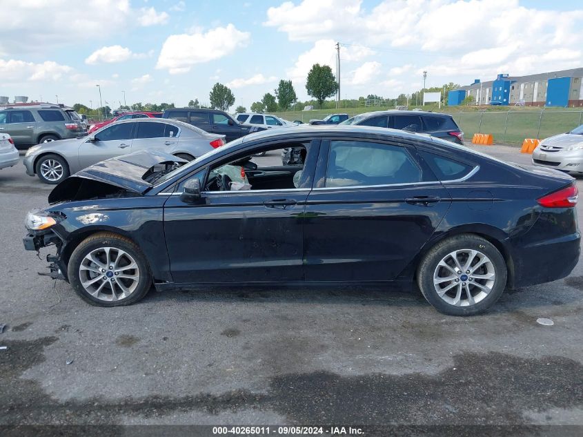 2020 Ford Fusion Se VIN: 3FA6P0HD8LR167620 Lot: 40265011