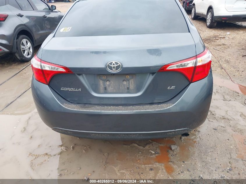 2014 Toyota Corolla Le VIN: 2T1BURHEXEC201497 Lot: 40265012