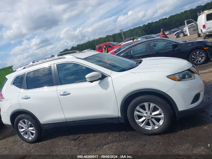 2015 Nissan Rogue Sv VIN: 5N1AT2MT3FC926763 Lot: 40265017