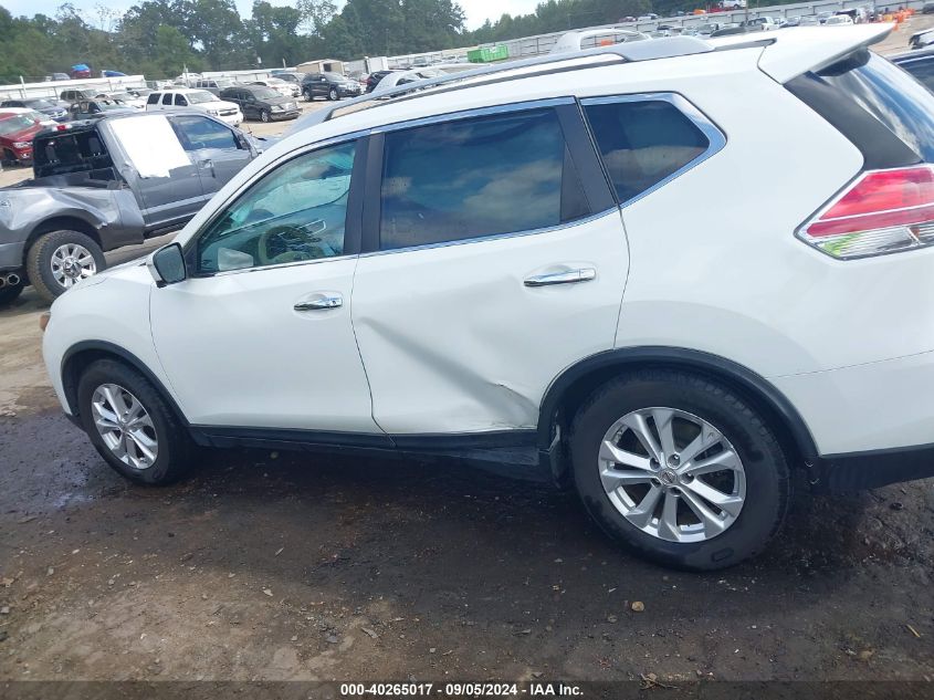 2015 Nissan Rogue Sv VIN: 5N1AT2MT3FC926763 Lot: 40265017