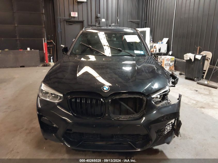 2020 BMW X3 M Competition VIN: 5YMTS0C09L9B30128 Lot: 40265028