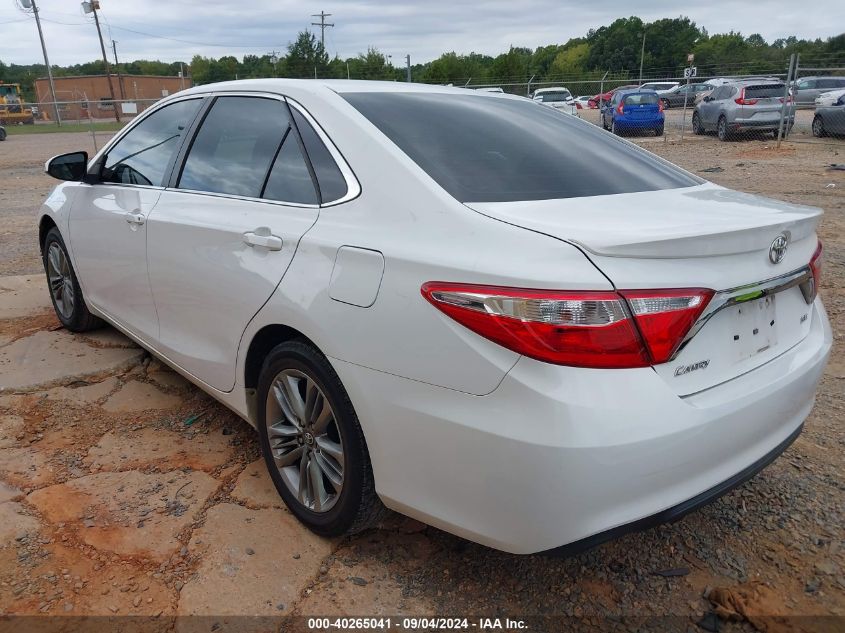 2016 Toyota Camry Le/Xle/Se/Xse VIN: 4T1BF1FK2GU568366 Lot: 40265041