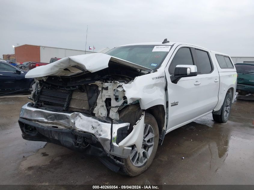 2019 Chevrolet Silverado C1500 Lt VIN: 1GCPWCED7KZ116353 Lot: 40265054