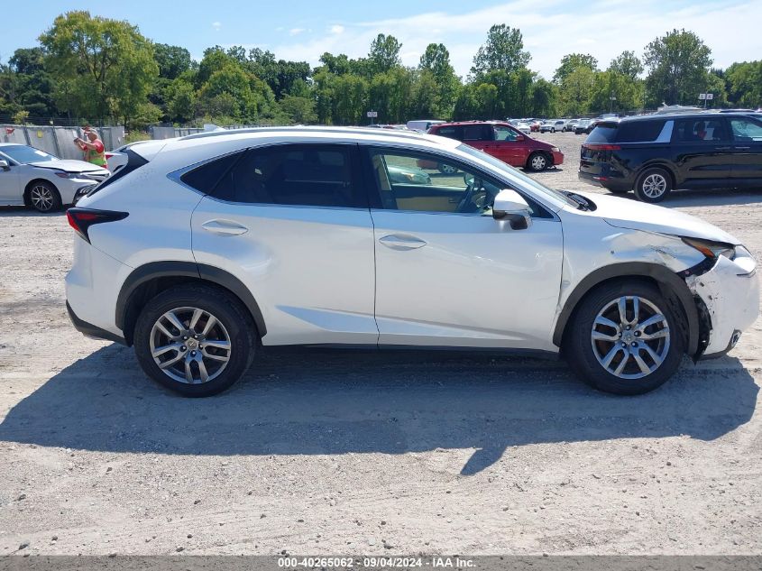 2015 Lexus Nx 200T VIN: JTJBARBZ5F2011026 Lot: 40265062